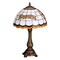 The Memory Company 19.5" White and Orange NCAA Oregon State Beavers Tiffany Table Lamp